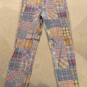 Teddy Fresh Multicolor Patchwork Straight Leg Pants
